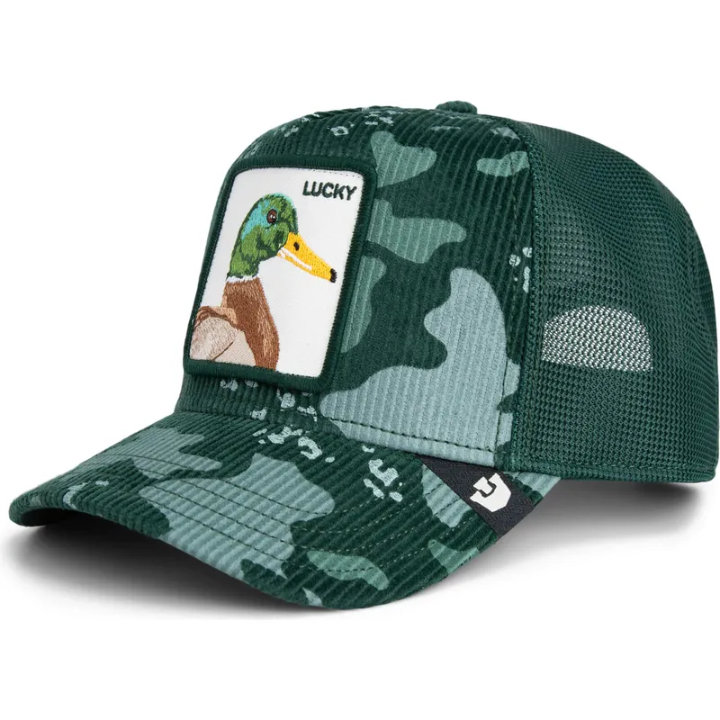 lippikset-kaareva-rekka-vihrea-snapback-lucky-duck-corduroy-camo-the-farm-goorin-bros lippikset-kaareva-rekka-vihrea-snapback-lucky-duck-corduroy-camo-the-farm-goorin-bros