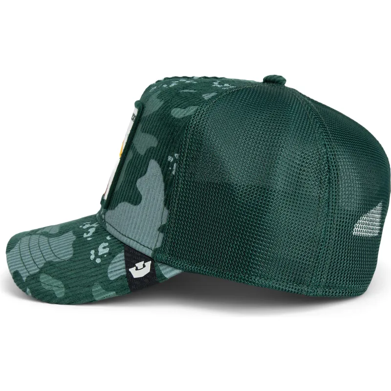 lippikset-kaareva-rekka-vihrea-snapback-lucky-duck-corduroy-camo-the-farm-goorin-bros lippikset-kaareva-rekka-vihrea-snapback-lucky-duck-corduroy-camo-the-farm-goorin-bros