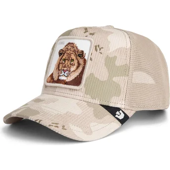 Lippikset kaareva rekka beige snapback King Corduroy Camo The Farm Goorin Bros.