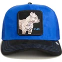 lippikset-kaareva-rekka-sininen-snapback-flex-suede-the-farm-goorin-bros