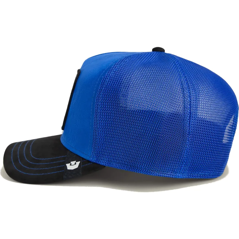 lippikset-kaareva-rekka-sininen-snapback-flex-suede-the-farm-goorin-bros lippikset-kaareva-rekka-sininen-snapback-flex-suede-the-farm-goorin-bros