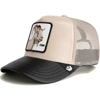 Cap kaareva beige snapback The Farm de Goorin Bros.
