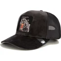 lippikset-kaareva-rekka-musta-snapback-strength-panther-velour-the-farm-goorin-bros