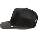lippikset-kaareva-rekka-musta-snapback-strength-panther-velour-the-farm-goorin-bros