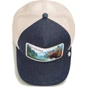 lippikset-kaareva-rekka-sininen-snapback-off-the-grid-staycation-homestead-the-farm-goorin-bros