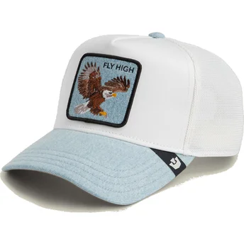 Lippikset kaareva rekka sininen snapback Fly High Denim The Farm The Farm de Goorin Bros.