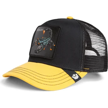 Cap kaareva black snapback The Farm de Goorin Bros.