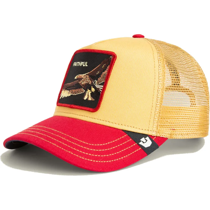 lippikset-kaareva-rekka-monivarinen-snapback-the-faithful-eagle-sport-the-farm-goorin-bros