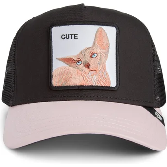 Cap kaareva black snapback The Farm de Goorin Bros.