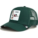 lippikset-kaareva-rekka-vihrea-snapback-the-lucky-duck-sport-the-farm-goorin-bros