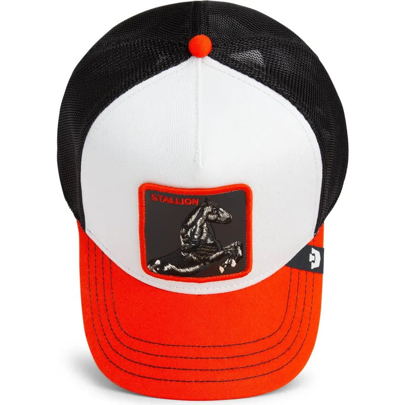 lippikset-kaareva-rekka-monivarinen-snapback-stallion-tri-tone-the-farm-goorin-bros