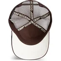 lippikset-kaareva-rekka-ruskea-snapback-the-cancelled-skull-grit-the-farm-goorin-bros