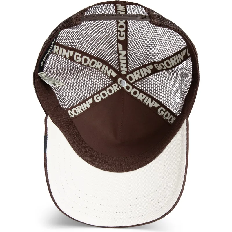 lippikset-kaareva-rekka-ruskea-snapback-the-cancelled-skull-grit-the-farm-goorin-bros