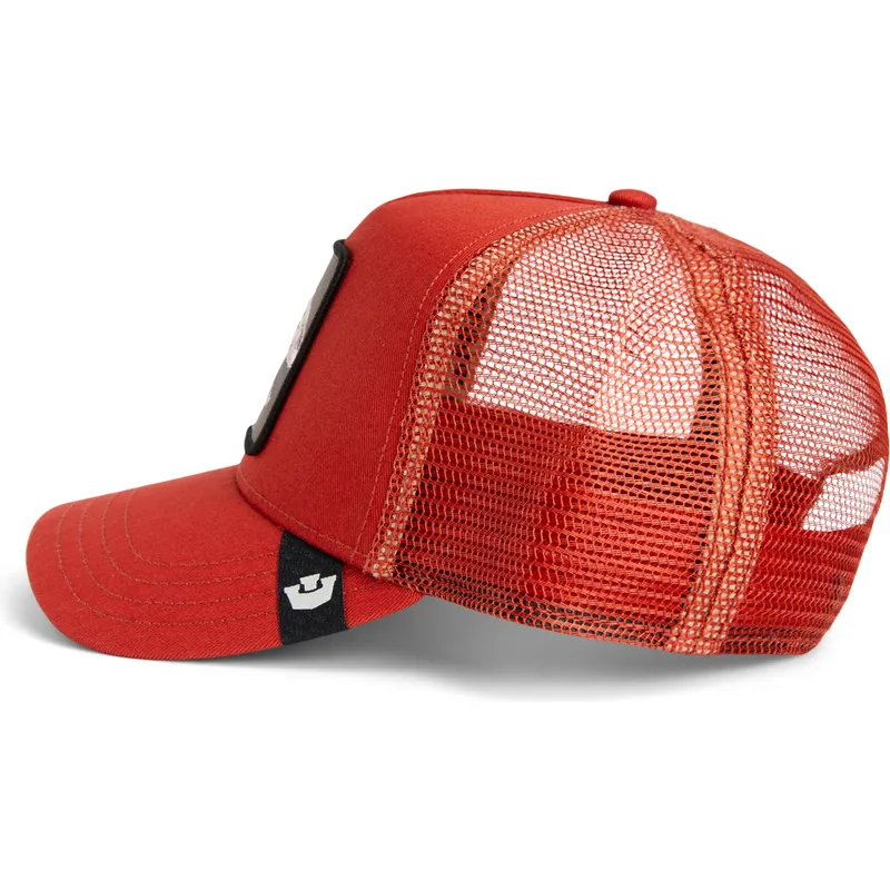 lippikset-kaareva-rekka-punainen-snapback-the-extinct-skull-grit-the-farm-goorin-bros lippikset-kaareva-rekka-punainen-snapback-the-extinct-skull-grit-the-farm-goorin-bros