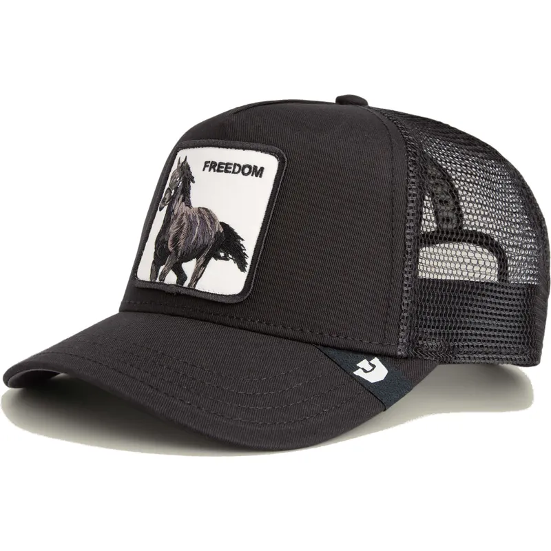 lippikset-kaareva-rekka-musta-snapback-freedom-grit-the-farm-goorin-bros