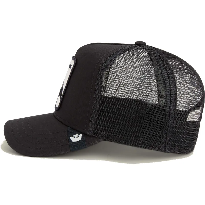 lippikset-kaareva-rekka-musta-snapback-freedom-grit-the-farm-goorin-bros