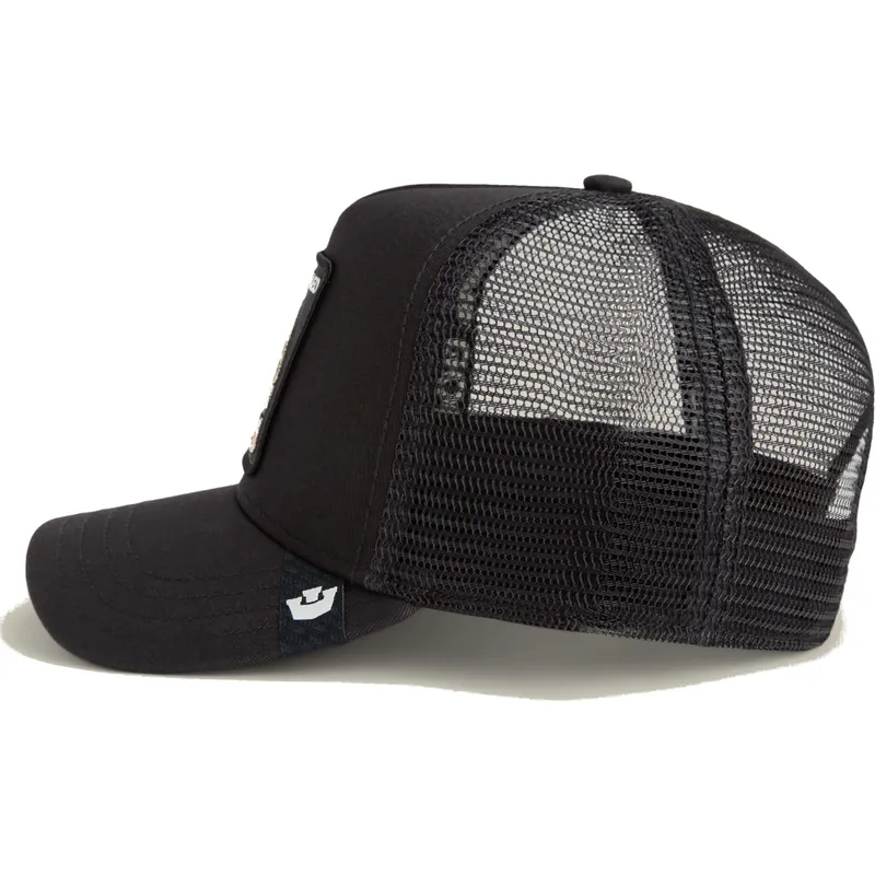 lippikset-kaareva-rekka-musta-snapback-the-cancelled-skull-grit-the-farm-goorin-bros