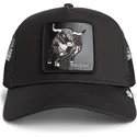 lippikset-kaareva-rekka-musta-snapback-raging-the-farm-goorin-bros