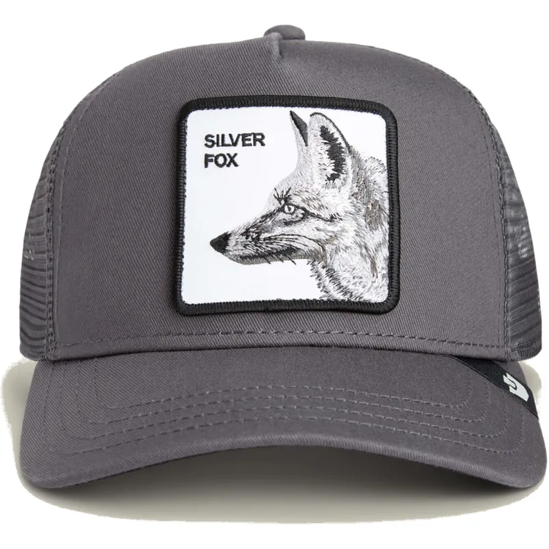 lippikset-kaareva-rekka-harmaa-snapback-silver-foxxx-the-farm-goorin-bros
