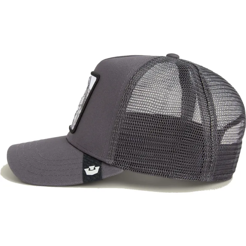 lippikset-kaareva-rekka-harmaa-snapback-silver-foxxx-the-farm-goorin-bros