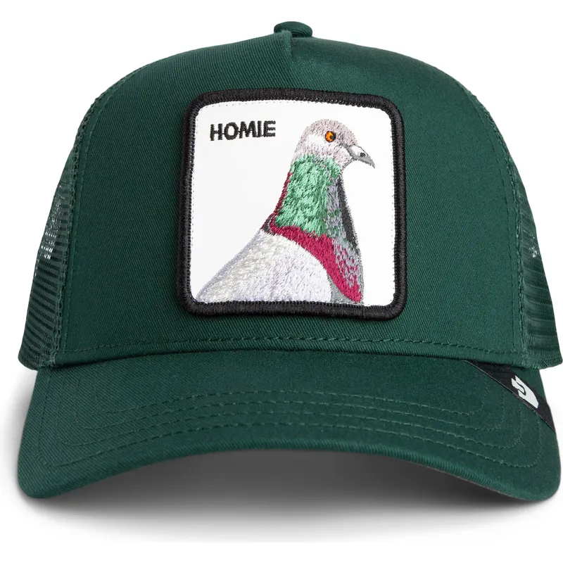 lippikset-kaareva-rekka-vihrea-snapback-the-homie-the-farm-goorin-bros