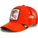 lippikset-kaareva-rekka-oranssi-snapback-lapsille-the-nonstop-mini-the-farm-goorin-bros