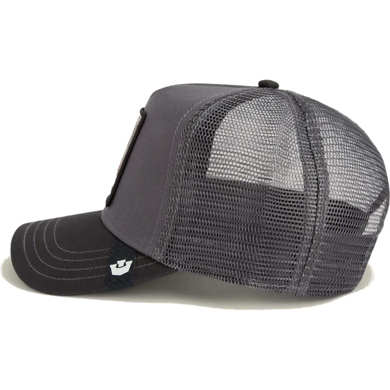 lippikset-kaareva-rekka-harmaa-snapback-lapsille-the-tuff-mini-the-farm-goorin-bros