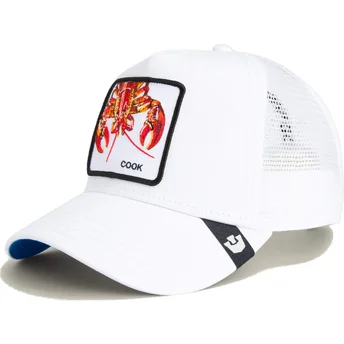 Cap kaareva white snapback lapsille The Farm de Goorin Bros.