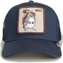 lippikset-kaareva-rekka-laivastonsininen-snapback-lapsille-nuts-mini-the-farm-goorin-bros