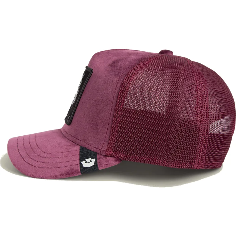 lippikset-kaareva-rekka-punainen-snapback-savage-tiger-velour-the-farm-goorin-bros lippikset-kaareva-rekka-punainen-snapback-savage-tiger-velour-the-farm-goorin-bros