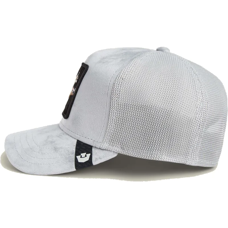 lippikset-kaareva-rekka-harmaa-snapback-maverick-wolf-velour-the-farm-goorin-bros lippikset-kaareva-rekka-harmaa-snapback-maverick-wolf-velour-the-farm-goorin-bros