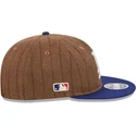 lippikset-littea-ruskea-saadettava-nauha-9fifty-retro-crown-wool-pinstripe-los-angeles-dodgers-mlb-new-era