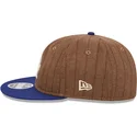 lippikset-littea-ruskea-saadettava-nauha-9fifty-retro-crown-wool-pinstripe-los-angeles-dodgers-mlb-new-era
