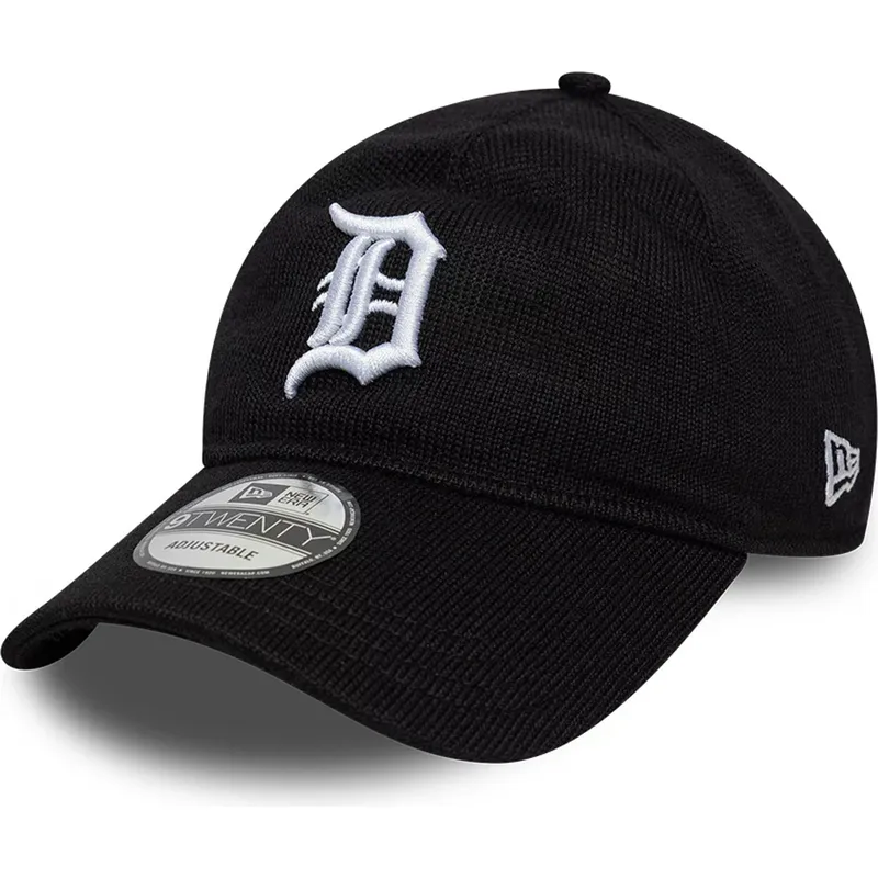 lippikset-kaareva-musta-saadettava-nauha-9twenty-merino-wool-detroit-tigers-mlb-new-era