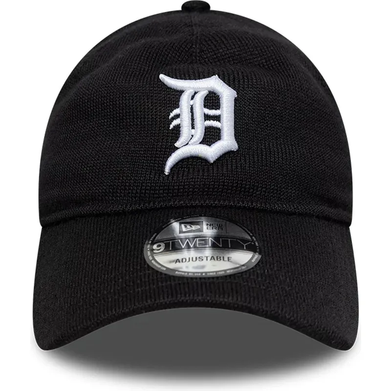 lippikset-kaareva-musta-saadettava-nauha-9twenty-merino-wool-detroit-tigers-mlb-new-era