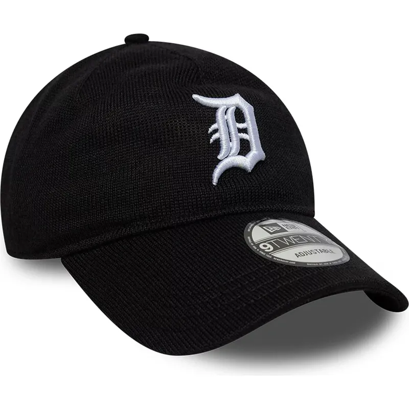 lippikset-kaareva-musta-saadettava-nauha-9twenty-merino-wool-detroit-tigers-mlb-new-era