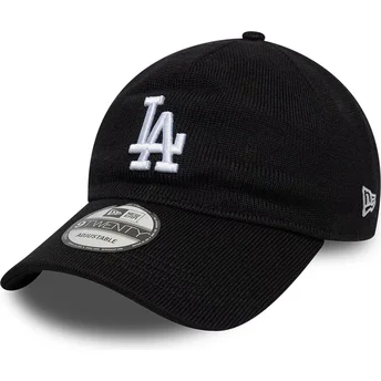 Cap kaareva black adjustable strap 9TWENTY Merino Wool Los Angeles Dodgers MLB New Era