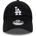 lippikset-kaareva-musta-saadettava-nauha-9twenty-merino-wool-los-angeles-dodgers-mlb-new-era