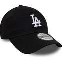 lippikset-kaareva-musta-saadettava-nauha-9twenty-merino-wool-los-angeles-dodgers-mlb-new-era