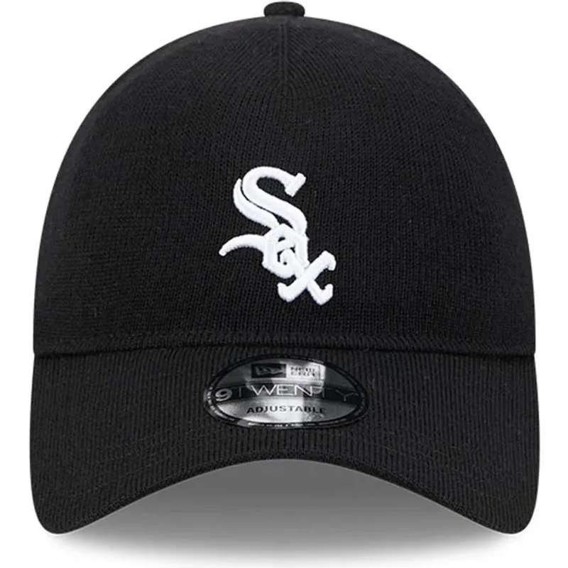 cap-kaareva-black-adjustable-strap-9twenty-merino-wool-chicago-white-sox-mlb-new-era