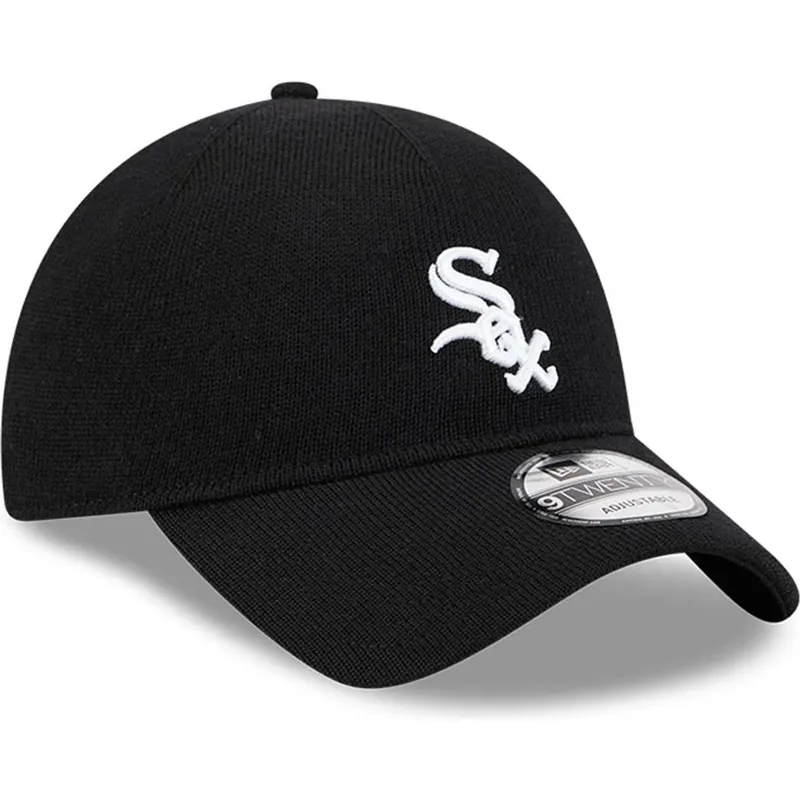 cap-kaareva-black-adjustable-strap-9twenty-merino-wool-chicago-white-sox-mlb-new-era