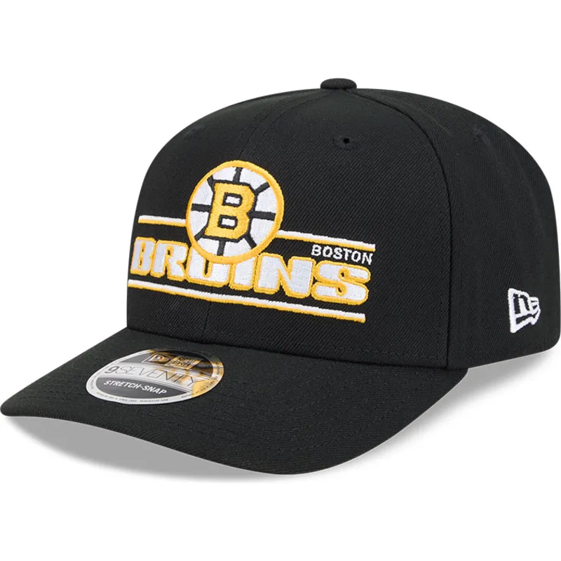 cap-kaareva-black-snapback-9seventy-stretch-snap-stated-boston-bruins-nhl-new-era