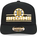 cap-kaareva-black-snapback-9seventy-stretch-snap-stated-boston-bruins-nhl-new-era