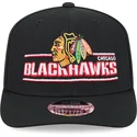 lippikset-kaareva-musta-snapback-9seventy-stretch-snap-stated-chicago-blackhawks-nhl-new-era