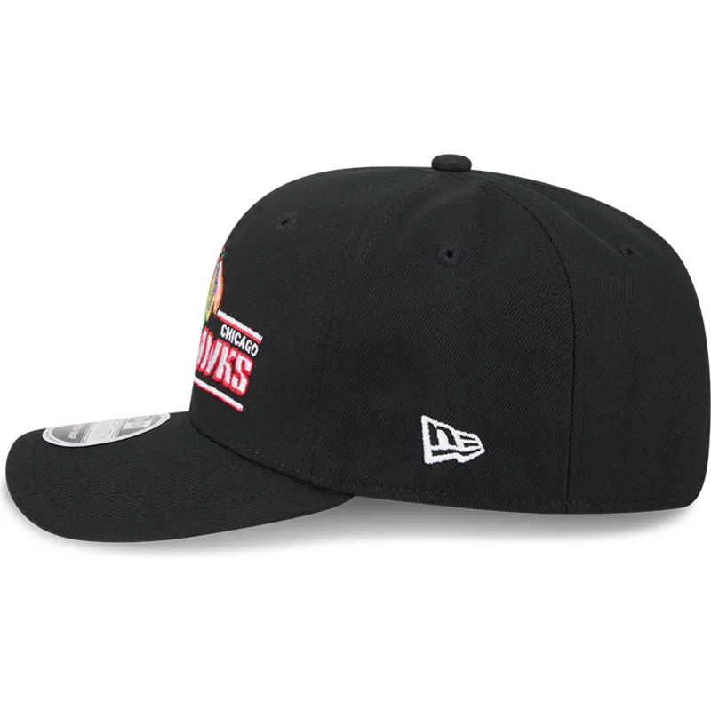 lippikset-kaareva-musta-snapback-9seventy-stretch-snap-stated-chicago-blackhawks-nhl-new-era