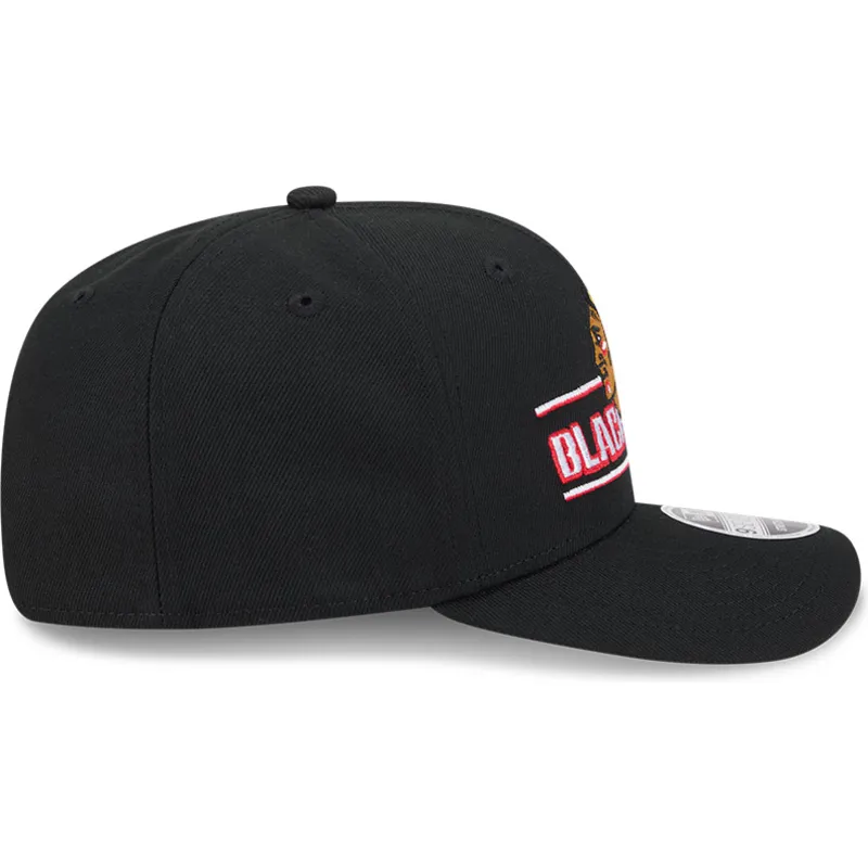 cap-kaareva-black-snapback-9seventy-stretch-snap-stated-chicago-blackhawks-nhl-new-era cap-kaareva-black-snapback-9seventy-stretch-snap-stated-chicago-blackhawks-nhl-new-era