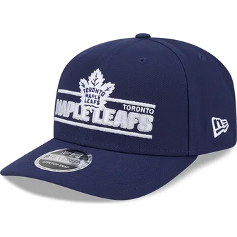 Lippikset kaareva sininen snapback 9SEVENTY Stretch Snap Stated Toronto Maple Leafs NHL New Era