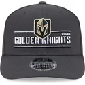 lippikset-kaareva-harmaa-snapback-9seventy-stretch-snap-stated-vegas-golden-knights-nhl-new-era