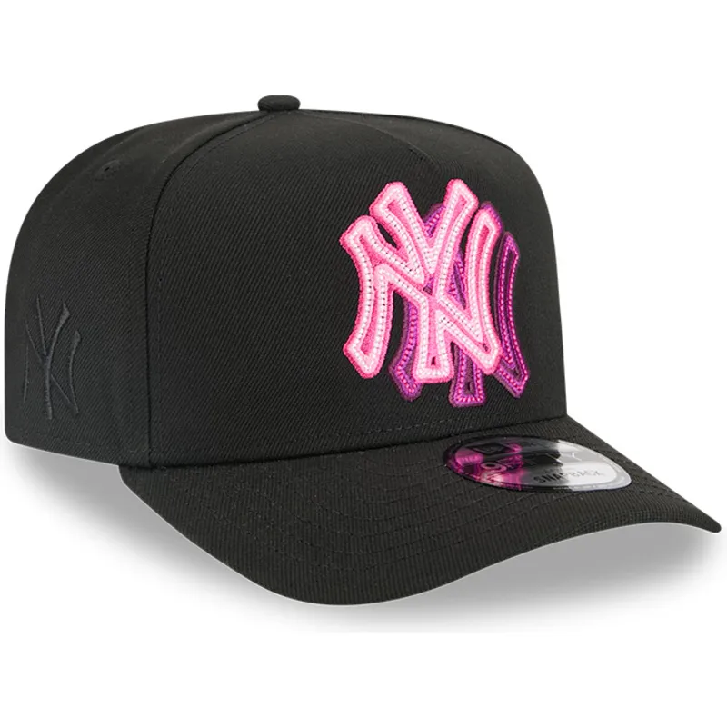 lippikset-kaareva-musta-snapback-9fifty-a-frame-neon-new-york-yankees-mlb-new-era lippikset-kaareva-musta-snapback-9fifty-a-frame-neon-new-york-yankees-mlb-new-era