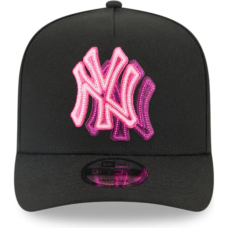 lippikset-kaareva-musta-snapback-9fifty-a-frame-neon-new-york-yankees-mlb-new-era lippikset-kaareva-musta-snapback-9fifty-a-frame-neon-new-york-yankees-mlb-new-era